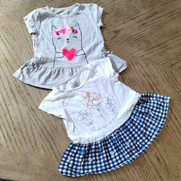 24 month t shirt bundle first impressions 💙🤍 - Picture 1 of 5